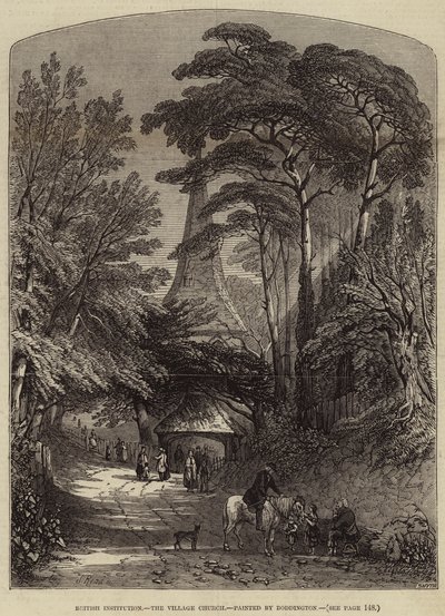The Village Church by Samuel Read